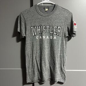 Roots Canada Whistler Short Sleeve T-Shirt Gray Small